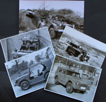 Goliath Huntingcar Type 31 in the area1955 five Factoryphotos (10428)
